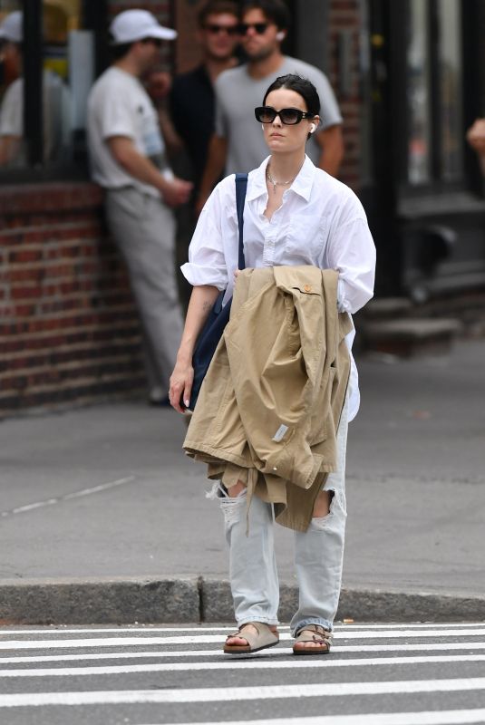 JAIMIE ALEXANDER Out and About in New York City 04/19/2025