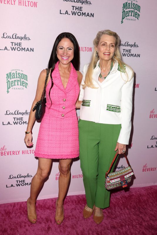 JASMIN ROSEMBERG and NANCY DAVIS at L.A. Woman Luncheon in Los Angeles 04/18/2025