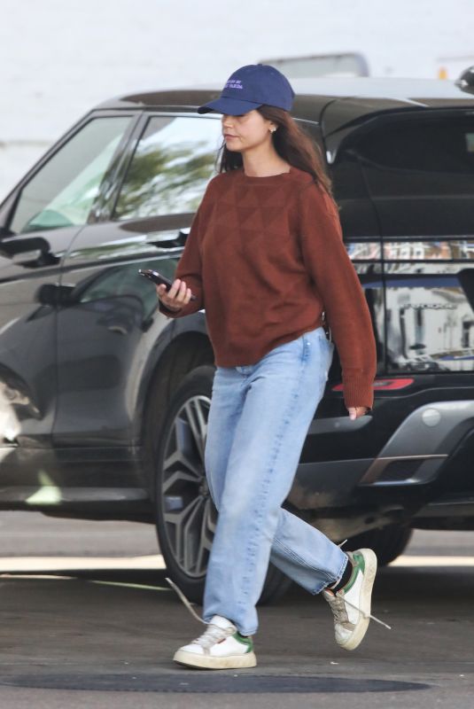 JENNA COLEMAN at a Gas Station in London 03/29/2025