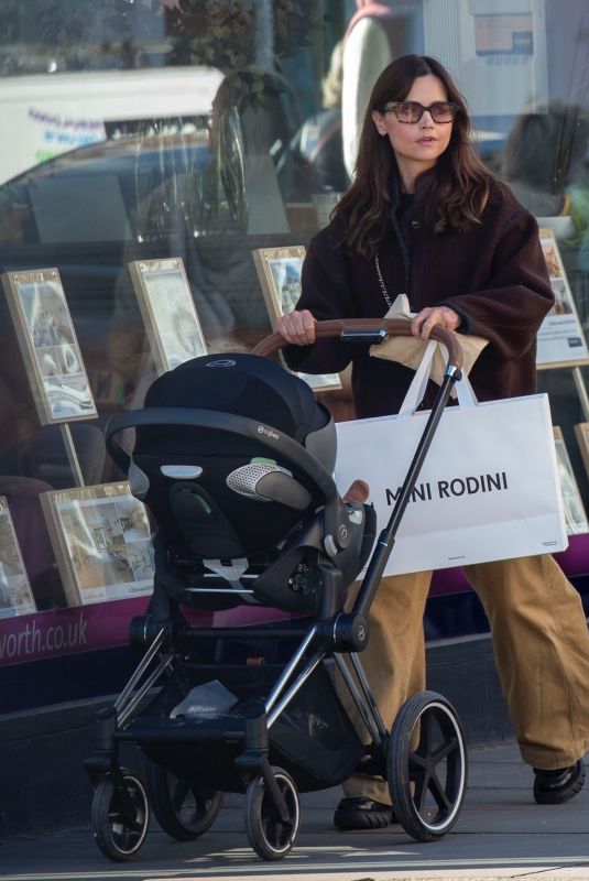 JENNA COLEMAN Out Shopping in Notting Hill 03/28/2025