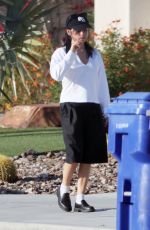 JENNA ORETGA Walking Her Dog Out in Palm Springs 04/21/2025
