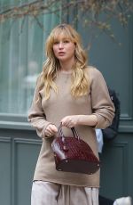 JENNIFER LAWRENCE and Cooke Maroney Out for Dinner in New York 04/03/2025