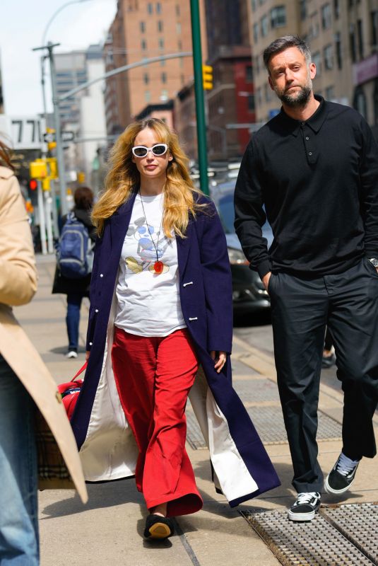 JENNIFER LAWRENCE and Cooke Maroney Out in New York City 03/31/2025
