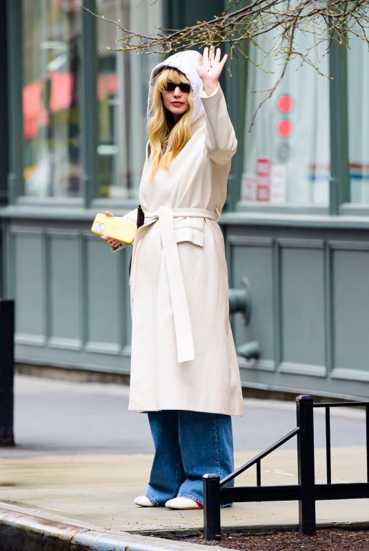 JENNIFER LAWRENCE Out and About in New York 04/03/2025