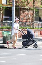 JENNIFER LAWRENCE Out with Her Baby in New York City 04/28/2025