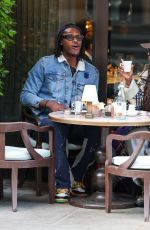 JODIE TURNER-SMITH on a Dinner Date with Her Brother Brandon at Cecconi