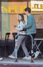 JOEY KING and Steven Piet Grab Breakfast and Coffee to Go in Los Feliz 04/14/2025