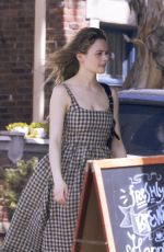 JOEY KING at a Coffee Shop in Los Feliz 04/01/2025
