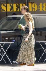 JOEY KING at a Coffee Shop in Los Feliz 04/01/2025