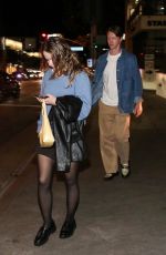 JOEY KING Leaves Sushi Park in West Hollywood 04/02/2025