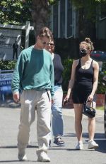 JOEY KING Out for House Hunt with Steven Piet in Los Angeles 04/29/2025