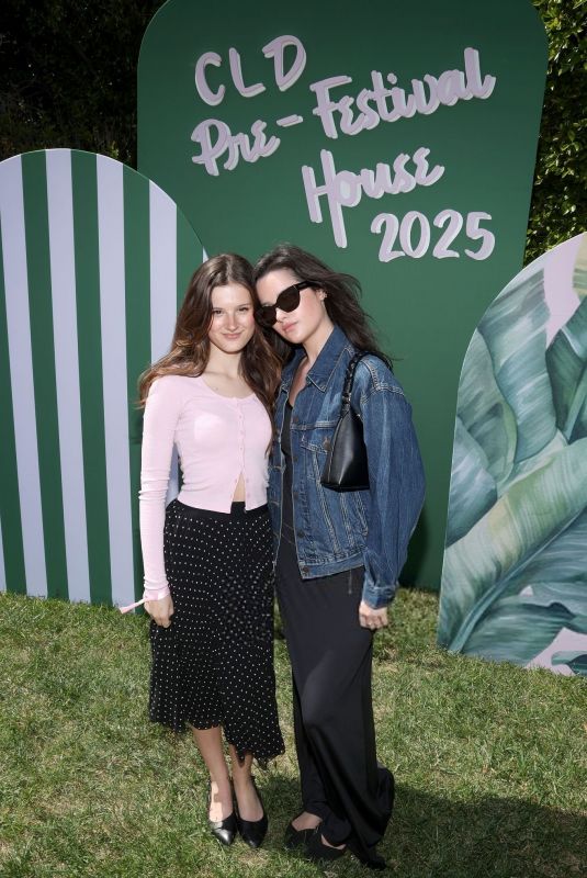 JULES and HAYLEY LEBLANC at CLD PR Pre-Festival House in Beverly Hills 04/08/2025
