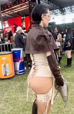 JULIA FOX Out at Coachella Valley Music and Arts Festival in Indio 04/12/2025