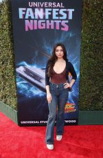 JULIA GARCIA at Universal Fan Fest Nights Opening Night Event at Universal Studios in Hollywood 04/25/2025
