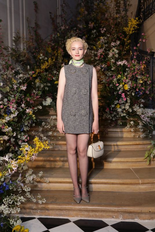 JULIA GARNER at Gucci Dinner: The Art Of Silk in Paris 04/02/2025