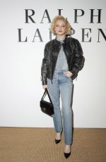 JULIA SCHLAEPFER at Ralph Lauren Fall 2025 Collection Runway Show in New York 04/17/2025