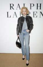 JULIA SCHLAEPFER at Ralph Lauren Fall 2025 Collection Runway Show in New York 04/17/2025