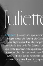 JULIETTE BINOCHE in Marie Claire France, June 2025