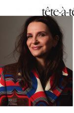 JULIETTE BINOCHE in Marie Claire France, June 2025
