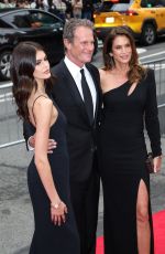 KAIA GERBER, CINDY CRAWFORD and Rande Gerber Arrives at Good Night, and Good Luck Broadway Opening Night in New York 04/03/2025