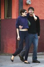 KAIA GERBER Out with a Male Friend in Los Angeles 03/29/2025