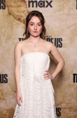 KAITLYN DEVER at The Last Of Us Season 2 Australian Premiere in Sydney 04/02/2025