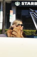 KATE MOSS Out on Sunset Blvd in Los Angeles 04/03/2025