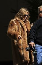 KATE MOSS Out on Sunset Blvd in Los Angeles 04/03/2025