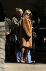 KATE MOSS Out on Sunset Blvd in Los Angeles 04/03/2025