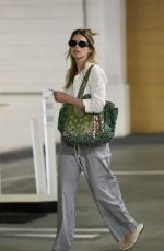 KATHERINE SCHWARZENEGGER Heading to Spa in Beverly Hills 04/09/2025