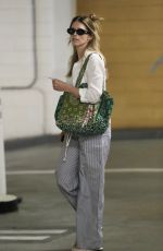 KATHERINE SCHWARZENEGGER Heading to Spa in Beverly Hills 04/09/2025