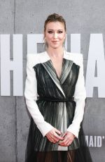 KATIE CASSIDY at The Handmaid