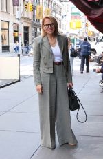 KATIE COURIC Arrives at Balthazar Restaurant in Downtown Manhattan 04/22/2025