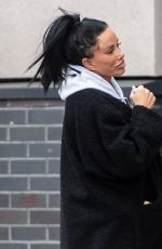 KATIE PRICE Out with Her New Dog in Darlington 04/21/2025