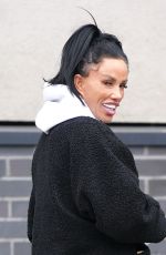 KATIE PRICE Out with Her New Dog in Darlington 04/21/2025