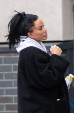 KATIE PRICE Out with Her New Dog in Darlington 04/21/2025
