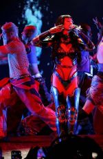 KATY PERRY Performs at Lifetimes Tour in Mexico City 04/23/2025