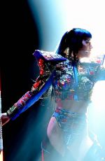 KATY PERRY Performs at Lifetimes Tour in Mexico City 04/23/2025