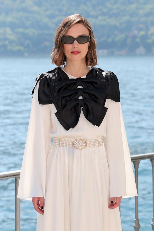 KEIRA KNIGHTLEY at Chanel Cruise 2025 Fashion Show in Italy 04/29/2025