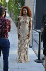 KEKE PALMER Arrives at Fashion Trust U.S Awards 2025 in Los Angeles 04/08/2025