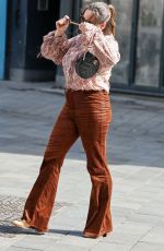 KELLY BROOK Out and About in London 04/14/2025