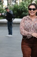 KELLY BROOK Out and About in London 04/14/2025
