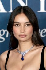 KELSEY MERRITT at Tiffany & Co. Celebrates Launch of Blue Book 2025: Sea of Wonder in New York City 04/25/2025
