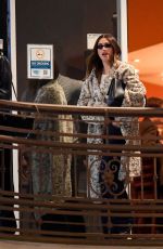 KENDALL and KYLIE JENNER, HAILEY BIEBER and ANASTASIA KARANIKOLAOU at Sushi Park in West Hollywood 04/03/2025