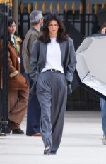 KENDALL JENNER on the Set of a L