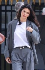 KENDALL JENNER on the Set of a L