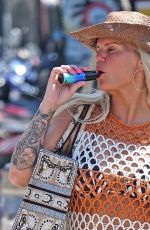 KERRY KATONA Takes a Stroll Out on Her Holiday in Thailand 03/24/2025