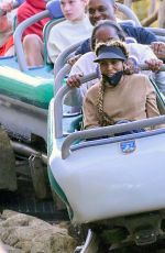KERRY WASHINGTON Out at Disneyland 04/21/2025