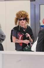 KESHA Arrives at LAX Airport in Los Angeles 04/13/2025