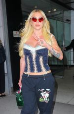 KESHA Leaves Drew Barrymore Show Studios in New York City 04/08/2025